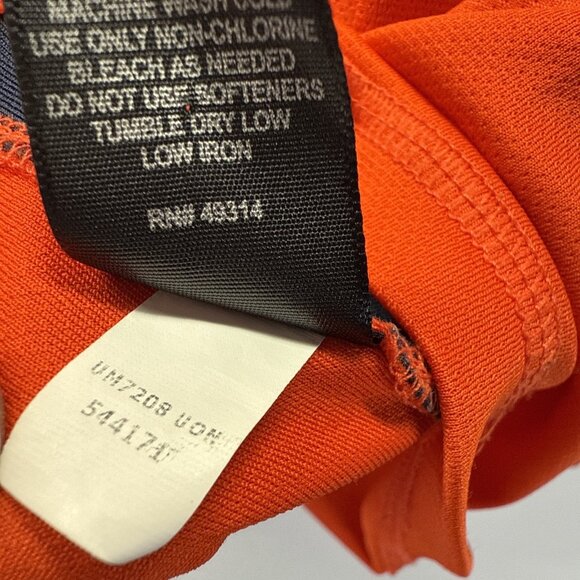 Under Armour Mens Loose Shirt Size Large Long Sleeve Auburn AU Tigers Orange - Picture 4 of 8